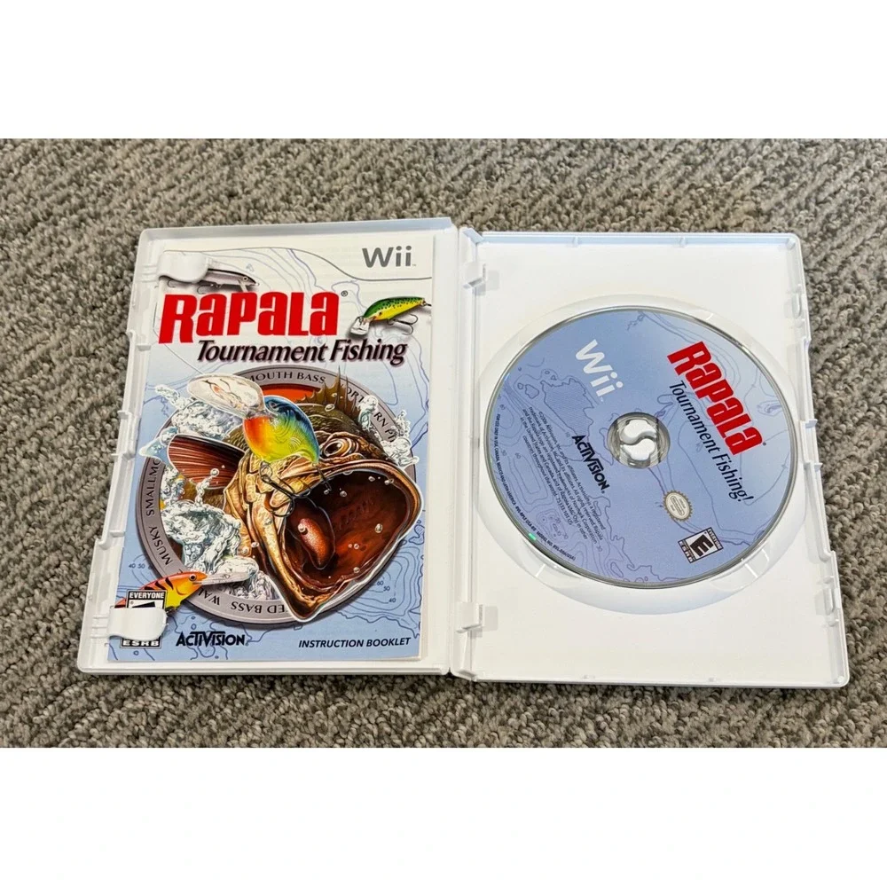 Activision Rapala‎ Tournament Fishing Nintendo Wii Sports Game
